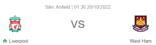 Nhận định bóng đá Liverpool vs West Ham, 01h30 ngày 20/10