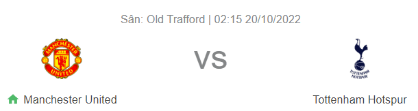 Nhận định bóng đá Man United vs Tottenham, 02h15 ngày 20/10: Phục hận Old Trafford