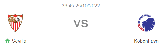 Nhận định Sevilla vs Kobenhavn, 23h45 ngày 25/10