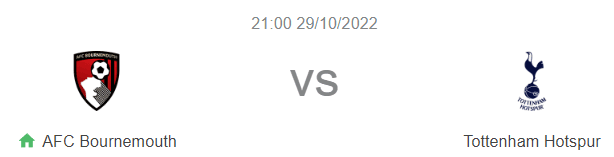 Nhận định bóng đá Bournemouth vs Tottenham, 21h00 ngày 29/10