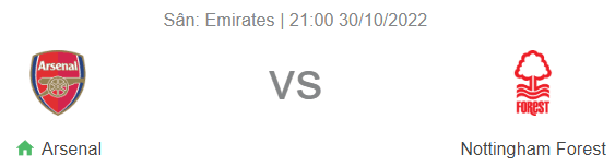 Nhận định bóng đá Arsenal vs Nottingham, 21h00 ngày 30/10: Khí thế Emirates