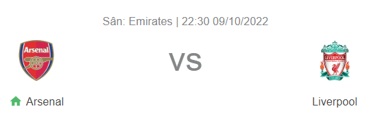 Nhận định bóng đá Arsenal vs Liverpool, 23h30 ngày 9/10