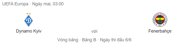 Nhận định Dynamo Kiev vs Fenerbahce: Chủ nhà giương cờ trắng ,C2 ngày 11/04