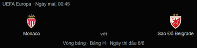 Nhận định bóng đá Monaco vs Crvena Zvezda: Không còn đường lùi , ngày 11/04