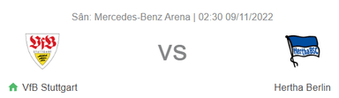 Nhận định bóng đá Stuttgart vs Hertha Berlin 2h30 ngày 9/11 