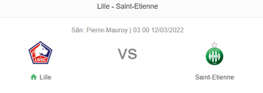 Soi kèo Lille vs Saint Etienne, 3h00 ngày 12/3 dự đoán Ligue 1