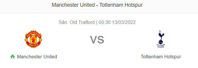 Soi kèo MU vs Tottenham 0h30 ngày 13/3 Ngoại hạng Anh