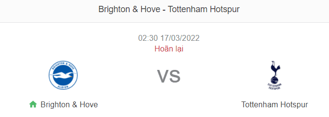 Nhận định bóng đá Brighton vs Tottenham, 02h30 ngày 17/3