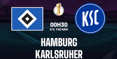 Soi kèo Hamburg vs Karlsruher, 00h30 ngày 3/3