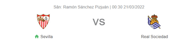 Nhận định bóng đá Sevilla vs Sociedad, 00h30 ngày 21/03: Còn nước còn tát