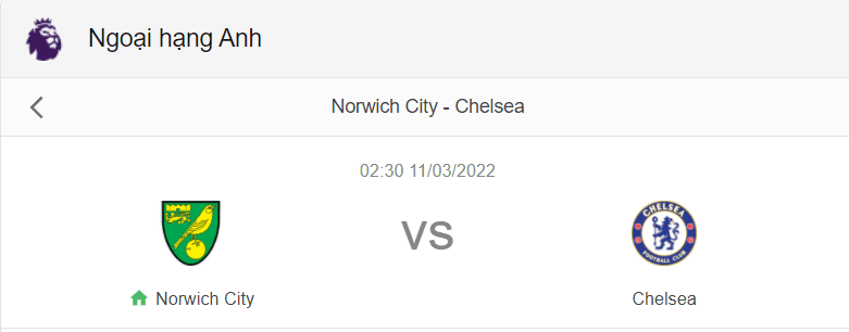 Nhận định bóng đá Norwich vs Chelsea, 2h30 ngày 11/3