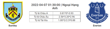 Soi kèo, dự đoán Burnley vs Everton, 01h30 ngày 7/4 - Ngoại hạng Anh