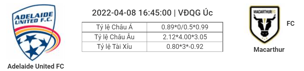 Soi kèo, dự đoán Adelaide vs Macarthur, 16h45 ngày 8/4 - VĐQG Úc