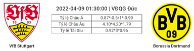Soi kèo, dự đoán Stuttgart vs Dortmund, 01h30 ngày 9/4 - Bundesliga