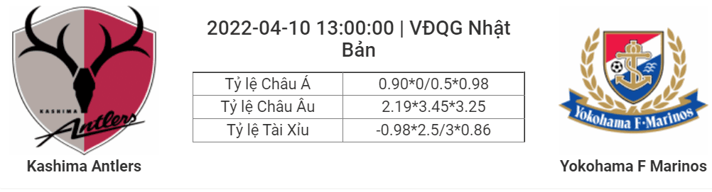 Soi kèo, dự đoán Kashima Antlers vs Yokohama Marinos, 13h00 ngày 10/4 - VĐQG Nhật Bản