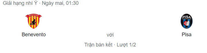 Nhận định bóng đá Benevento vs Pisa, 01h30 ngày 18/5: Sức bật sân nhà