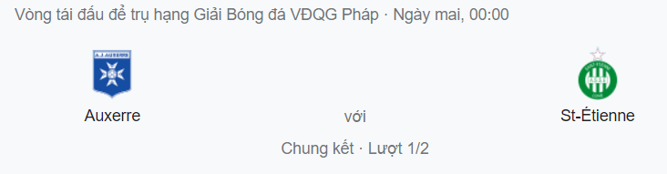 Nhận định bóng đá Auxerre vs St.Etienne, 00h00 ngày 27/5: Sức bật sân nhà