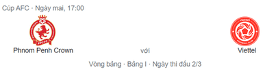 Nhận định bóng đá Phnom Penh Crown vs Viettel, 17h00 ngày 27/6: Khó cho đội khách!