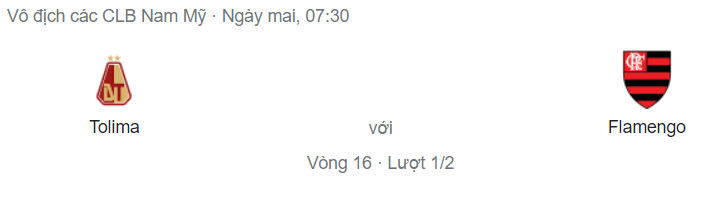 Nhận định Tolima vs Flamengo, 7h30 ngày 30/6