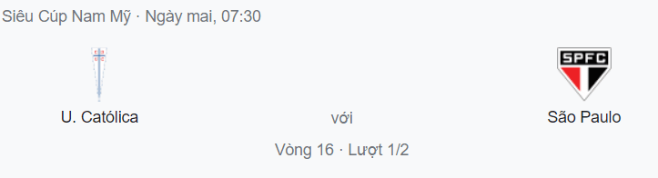 Nhận định Universidad Catolica vs Sao Paulo, 7h30 ngày 1/7