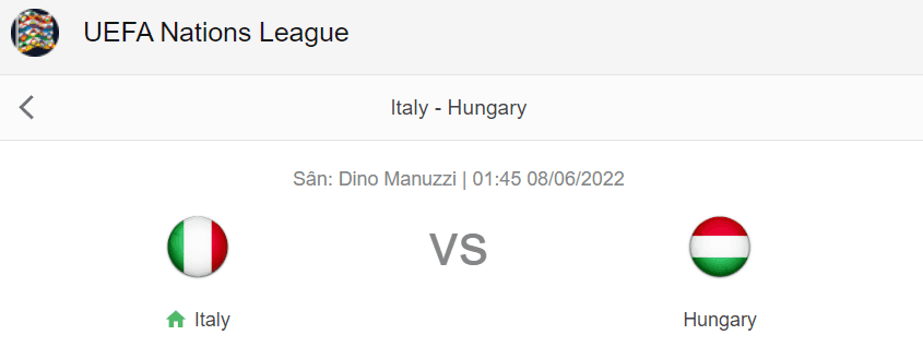 Nhận định bóng đá Italia vs Hungary, 01h45 ngày 8/6