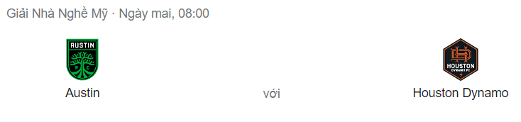 Nhận định Austin vs Houston Dynamo, 8h07 ngày 13/7