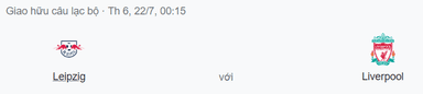 Nhận định bóng đá RB Leipzig vs Liverpool, 0h15 ngày 22/7