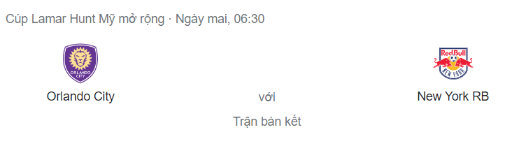 Nhận định Orlando vs New York Red Bulls, 6h30 ngày 28/7