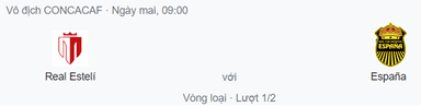 Nhận định Esteli vs Real Espana, 09h00 ngày 29/07