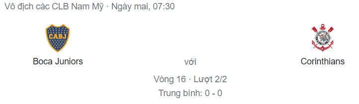 Nhận định Boca Juniors vs Corinthians, 7h30 ngày 6/7