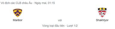 Nhận định Maribor vs Shakhtyor, 1h15 ngày 7/7