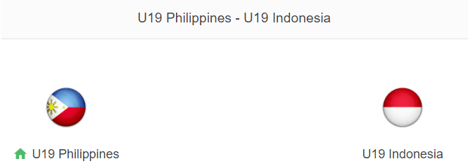 Nhận định U19 Philippines vs U19 Indonesia, 20h ngày 8/7