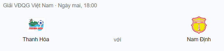 Nhận định Thanh Hóa vs Nam Định, 18h ngày 9/7