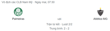 Nhận định bóng đá Palmeiras vs Atlético Mineiro, 7h30 ngày 11/8