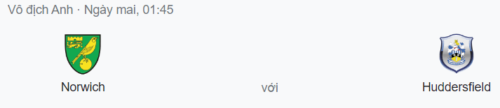 Nhận định Norwich vs Huddersfield, 1h45 ngày 17/8