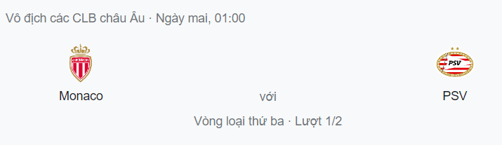 Nhận định bóng đá Monaco vs PSV, 01h00 ngày 3/8: Nổ tài và khách thắng kèo