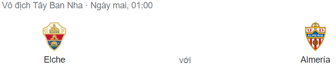 Nhận định bóng đá Elche vs Almeria, 1h ngày 23/8