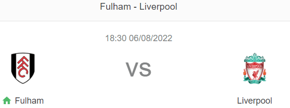 Nhận định bóng đá Fulham vs Liverpool, 18h30 ngày 6/8