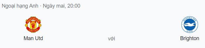 Nhận định bóng đá MU vs Brighton, 20h00 ngày 7/8