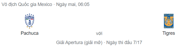 Nhận định Pachuca vs Tigres UANL, 7h05 ngày 8/8