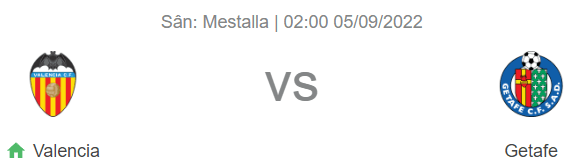 Nhận định bóng đá Valencia vs Getafe , 02h00 ngày 5/9: Điểm tựa sân nhà