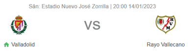 Nhận định bóng đá  Valladolid vs Vallecano, 20h ngày 14/1