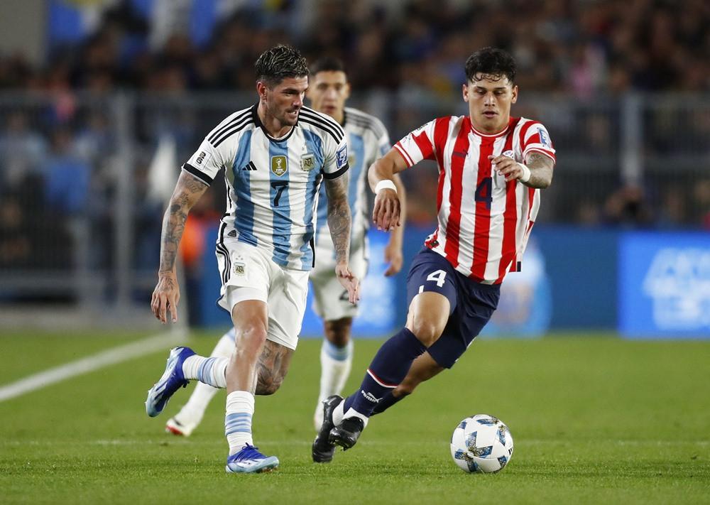 VIDEO bàn thắng Argentina vs Paraguay: 1-0 (Vòng loại World Cup 2026)