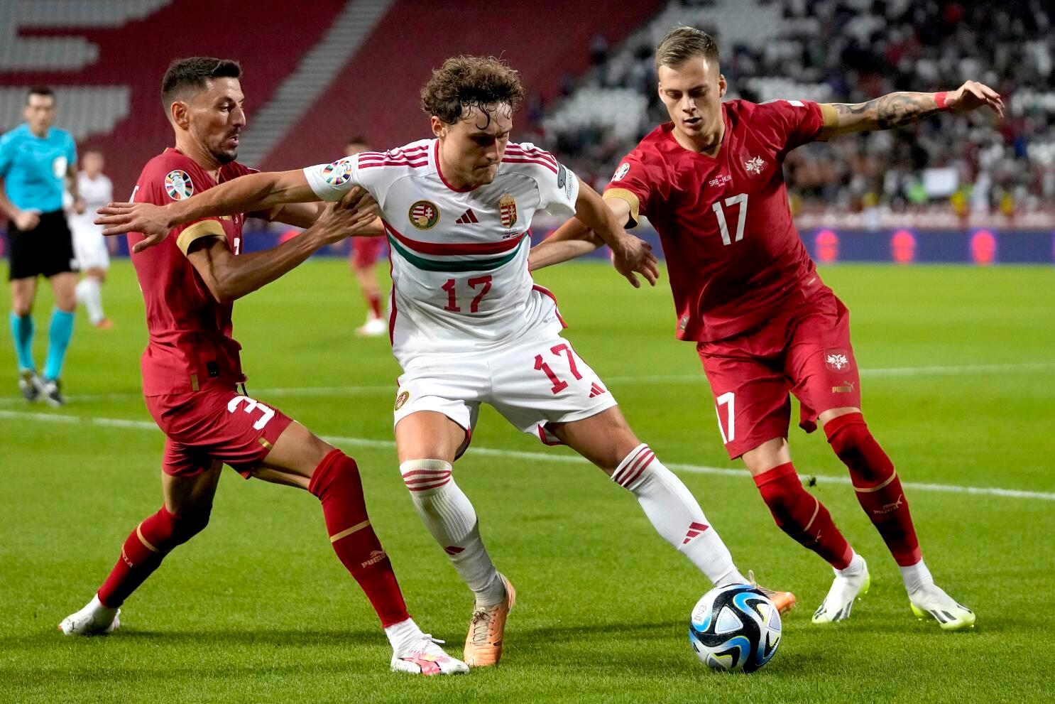 VIDEO bàn thắng Hungary vs Serbia: 2-1 (Vòng loại EURO 2024)