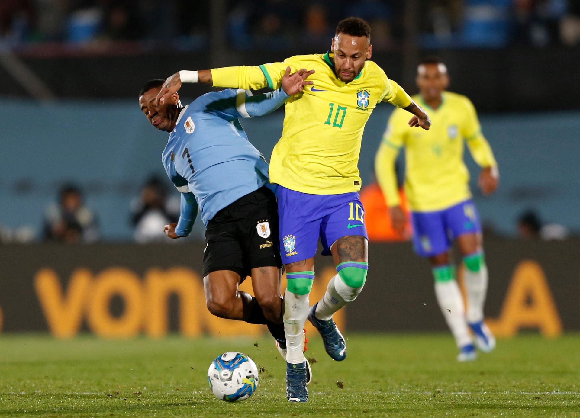 VIDEO bàn thắng Uruguay vs Brazil: 2-0 (Vòng loại World Cup 2026)