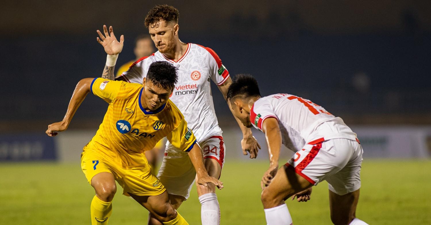 VIDEO bàn thắng SLNA vs Viettel: 1-1 (Vòng 1 V.League 2023/24)