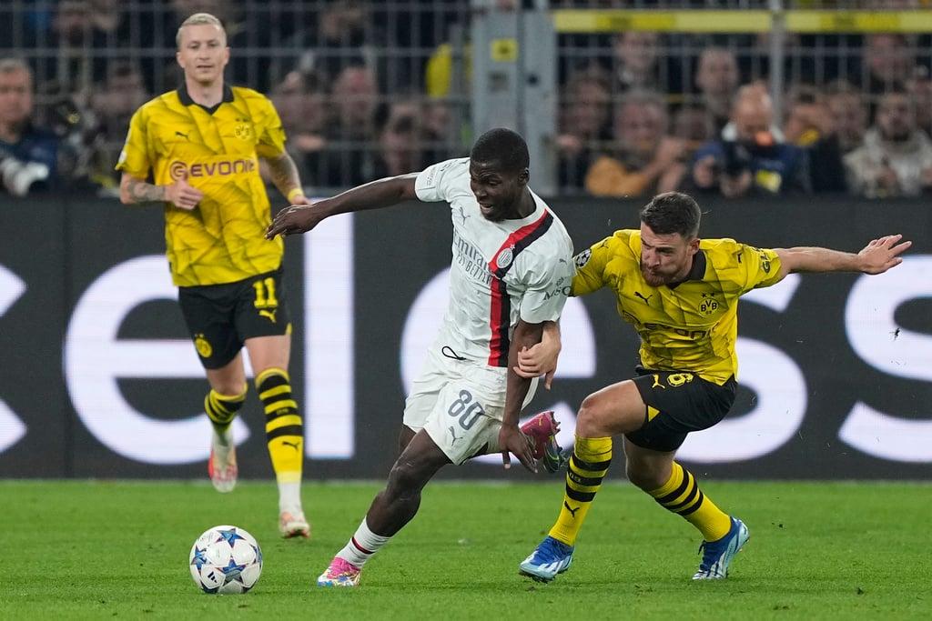 VIDEO bàn thắng Dortmund vs AC Milan: 0-0 (Vòng bảng Champions League 2023/24)