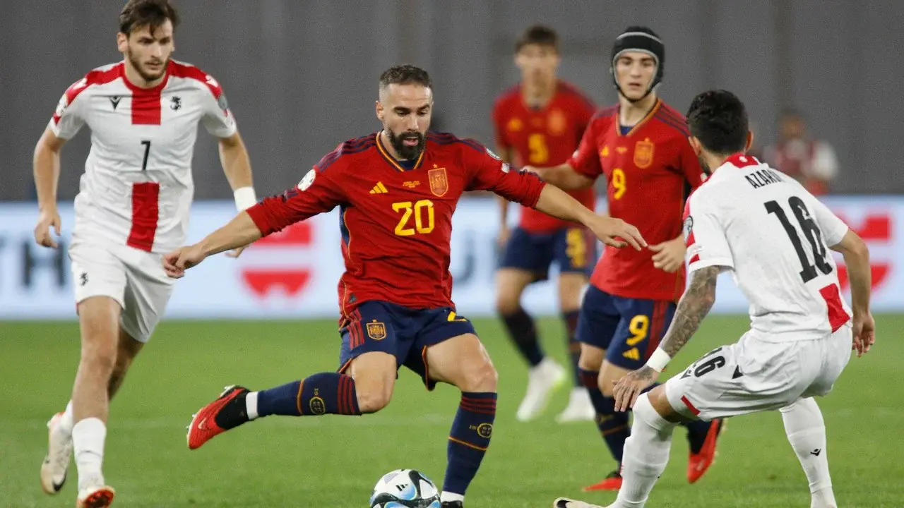 VIDEO bàn thắng Tây Ban Nha vs Georgia: 3-1 (Vòng loại EURO 2024)