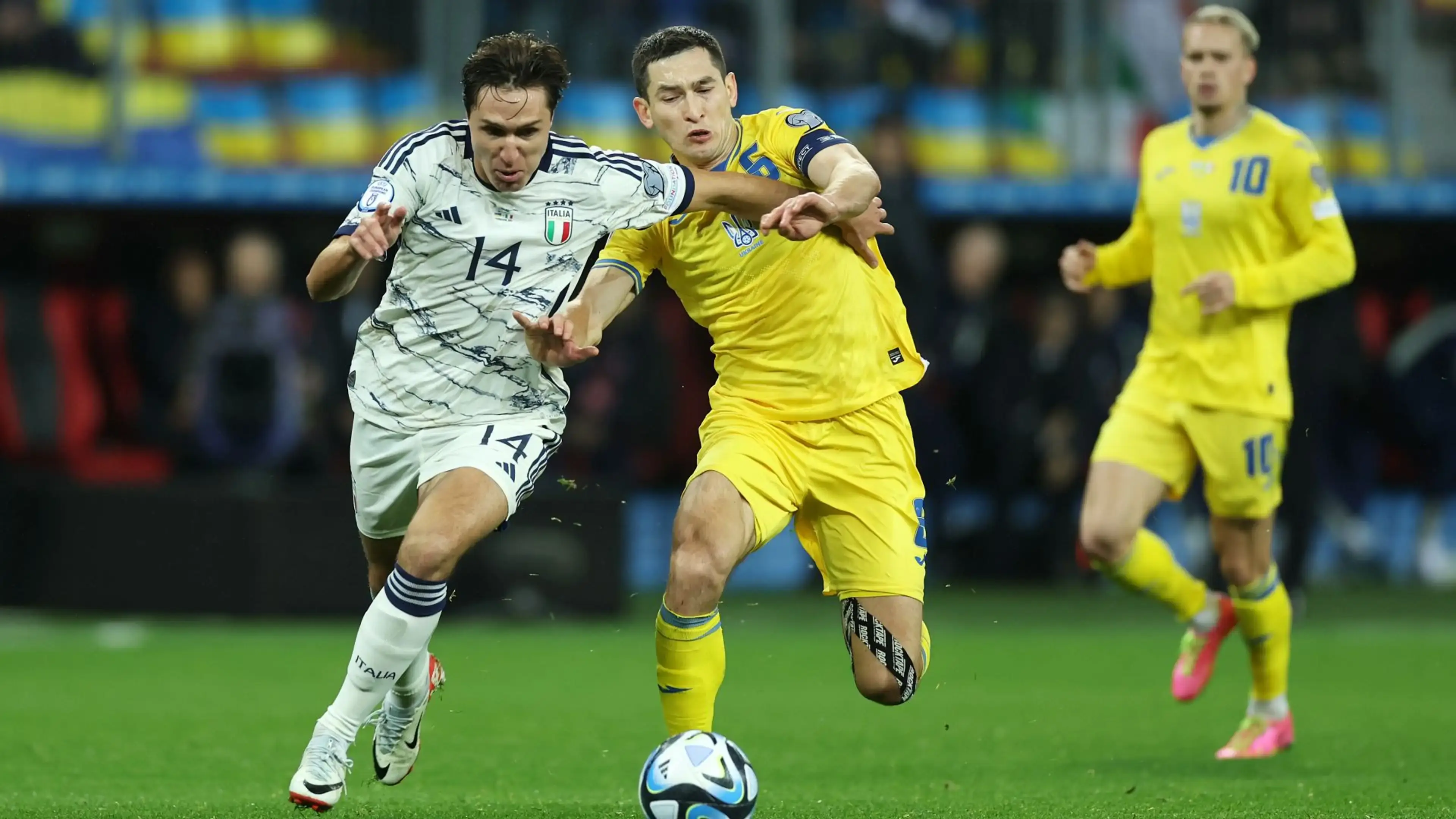 VIDEO bàn thắng Ukraine vs Italia: 0-0 (Vòng loại EURO 2024)