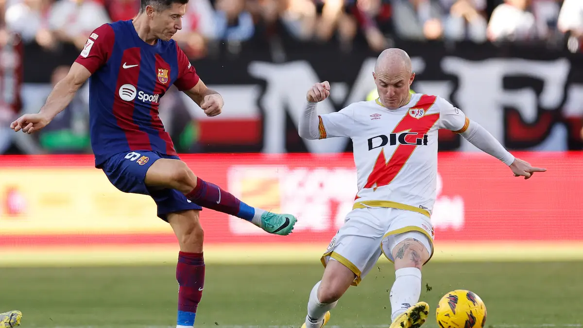 VIDEO bàn thắng Vallecano vs Barcelona: 1-1 (Vòng 14 La Liga 2023/24)